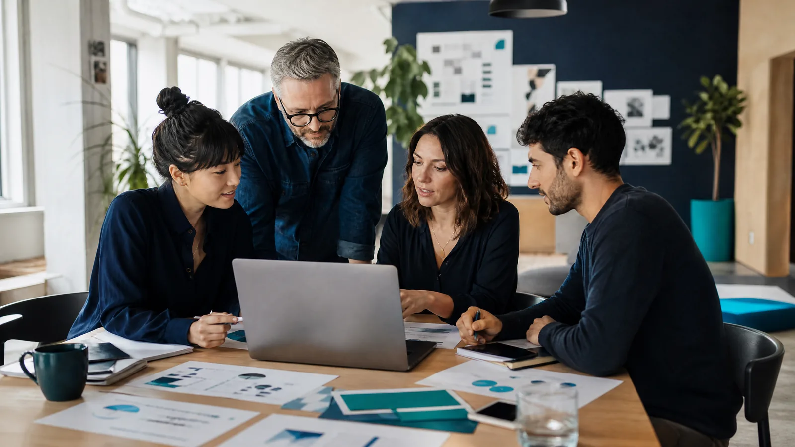 Specialized team managing the different parts of an organization’s digital presence